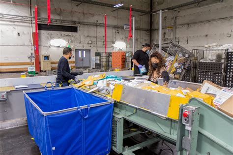 parcel sorting equipment.